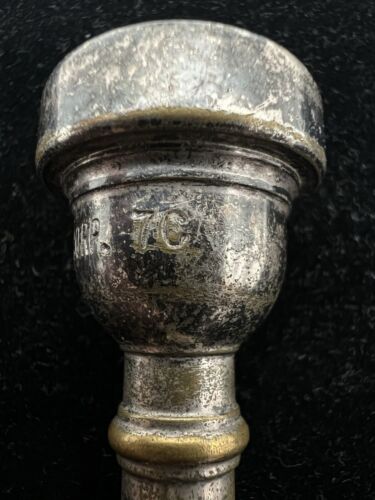 Vintage Vincent Bach Corp 7C Trumpet or Cornet Mouthpiece 🎺 - Picture 3 of 7