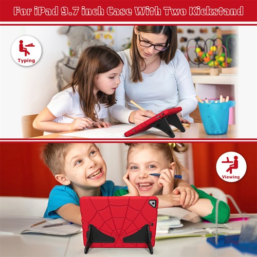 Spider-Man Shockproof Kid Case For iPad 6 7 8 9 10th Gen 10.9 10.2 Air 3 4 5 Pro - Picture 23 of 48