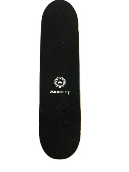 MINORITY 32inch Maple Skateboard Snake Rock Maple Soft PU Wh