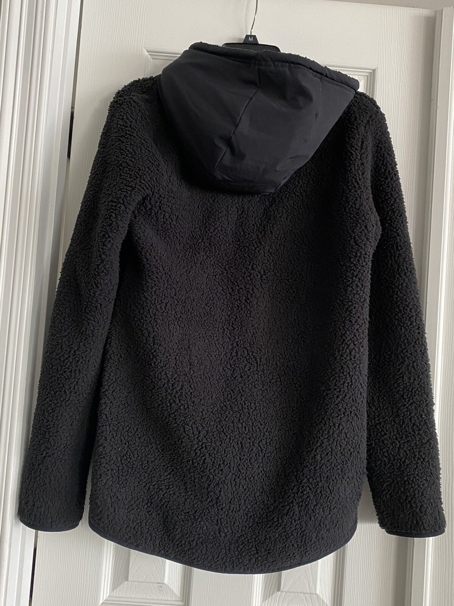 Boys Under Armour Sherpa Full Zip Black Hooded Jacket Youth XL | eBay