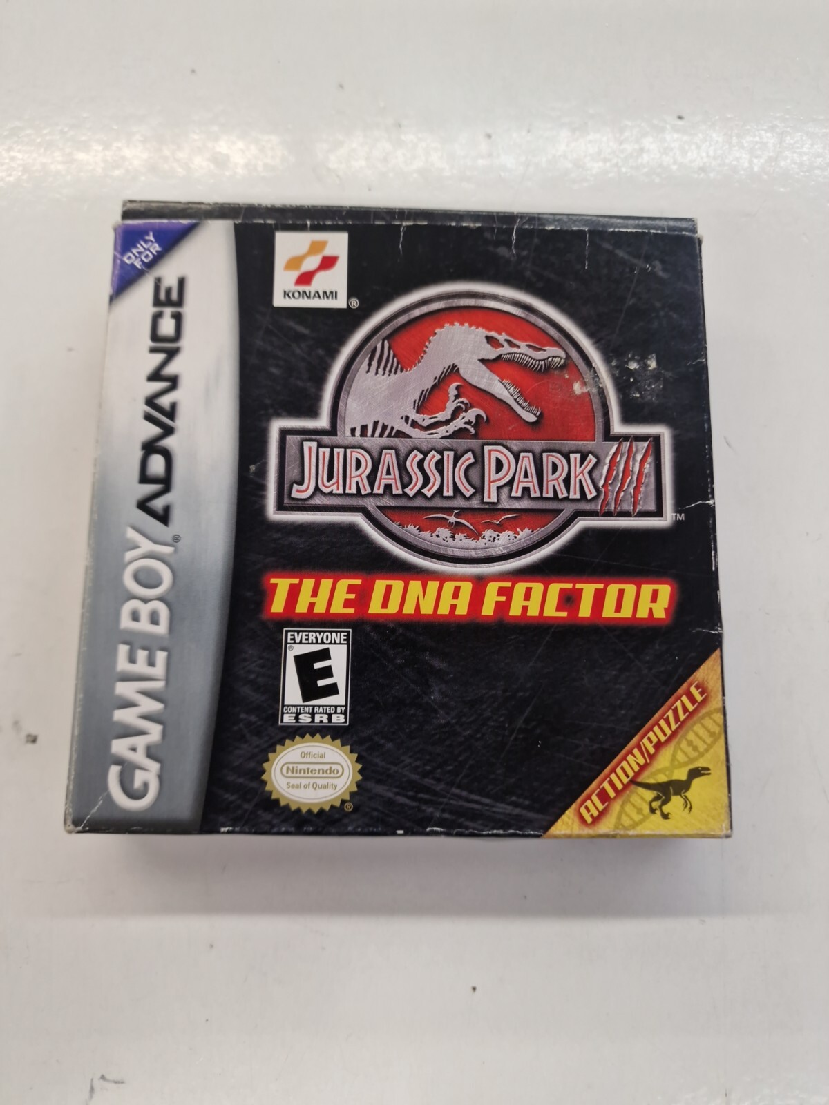 Jurassic Park III: The DNA Factor (Nintendo Game Boy Advance, 2001) US Version