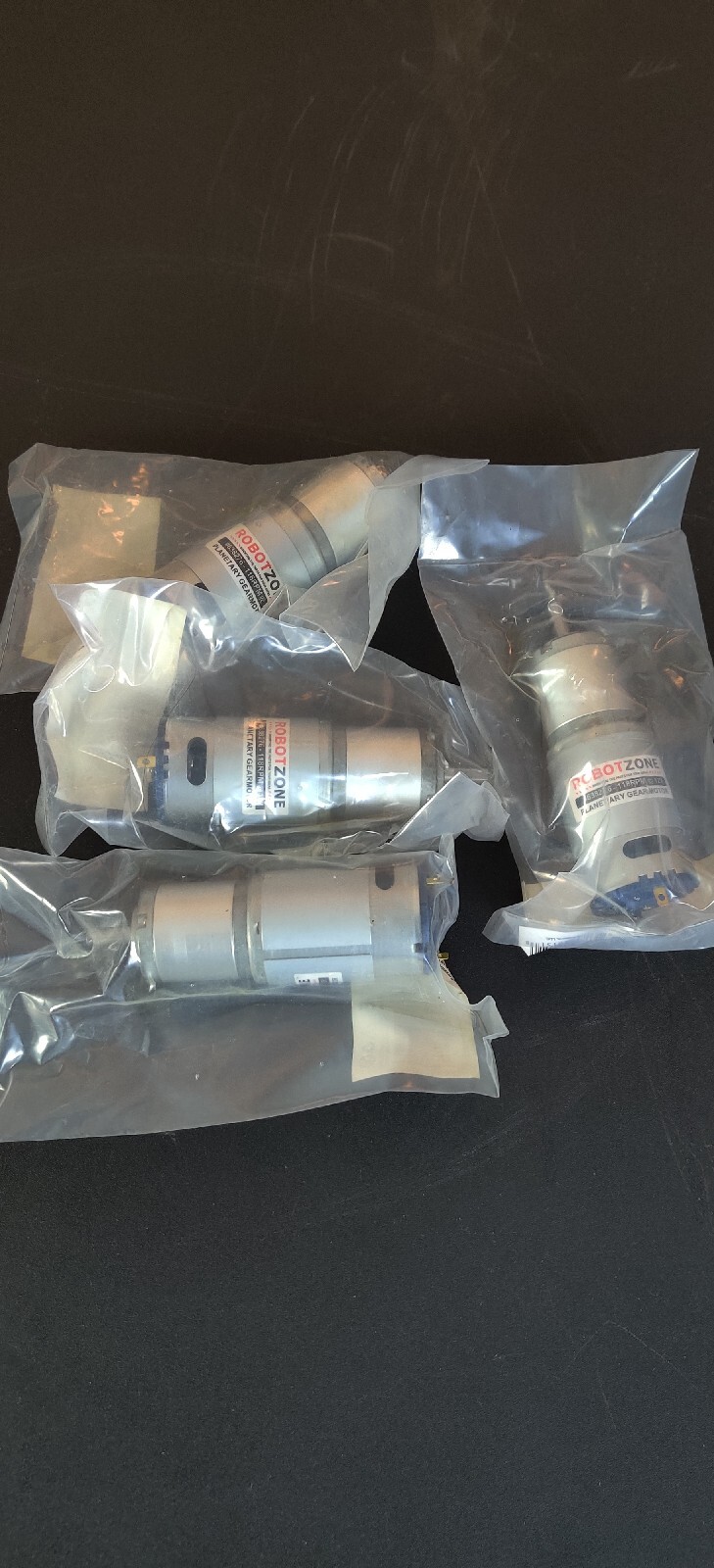 4 RobotZone 638276 Gear Motor 118RPM 12 Volt Robot Zone eBay