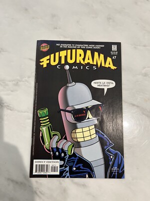 Bongo Comics US Direct Edition Comic Futurama #7 Bender Terminator