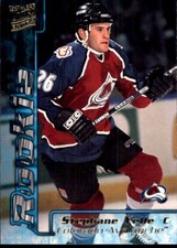 1995-96 Fleer Ultra #363 Stephane Yelle COLORADO AVALANCHE