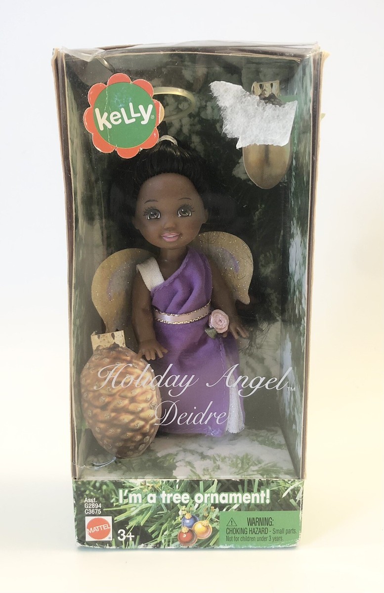2004 Barbie Kelly Club Holiday Angel Deidre Christmas AA Doll