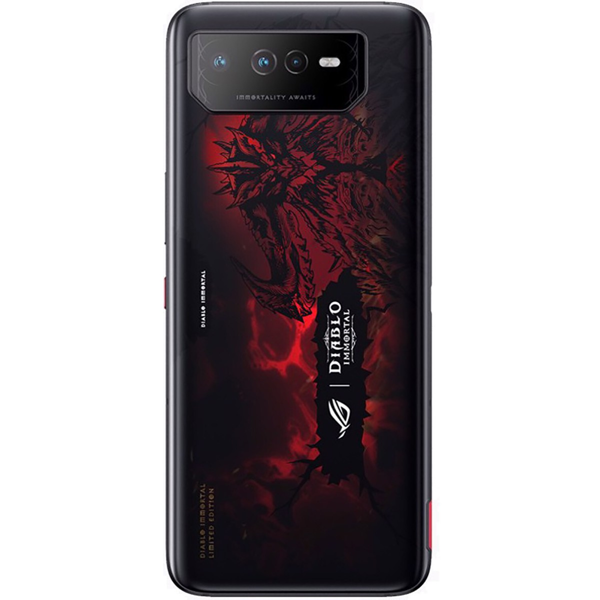 スマートフォン本体 rog phone6 diablo immortal Asus ROG Phone 6 DIABLO IMMORTAL EDITION 5G Red 512GB+16GB Dual