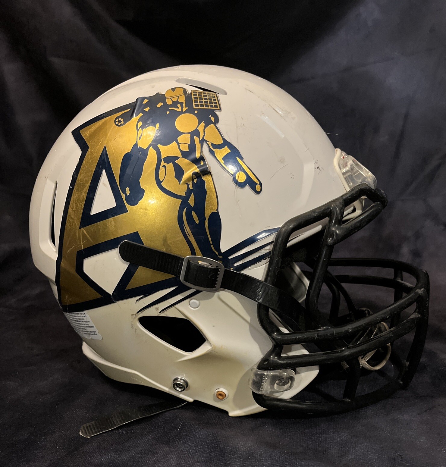 Riddell Speed Youth Football Helmet, Youth Size Medium White 2016