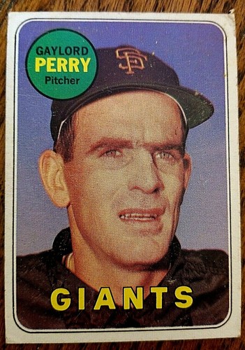 Topps * GAYLORD PERRY * 1969 Card No. 485 ~ S.F. Giants - Bild 1 von 6