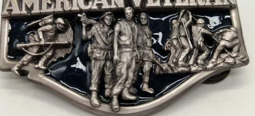Fibbia Cintura Veterani Americani Made in USA 1988 Cintura Siskyou Co T-80 - Foto 2 di 10