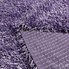 Modern Muffin Shaggy Rug Long Hair Soft Multipurpose Purple Lilac SARANI
