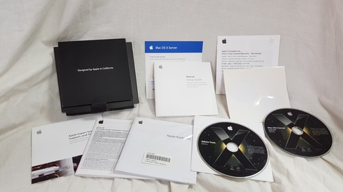 Apple Mac OSX Server 10.5 Installa DVD con numero di serie, documentazione, unlimi