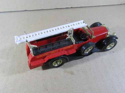 195W Vintage Matchbox Y6 England Rolls Borough Green District 1920 Red And Black - Picture 8 of 13