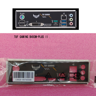 TUF GAMING B450M-PLUS II FOR   IO I/O   Back Plate BackPlate #E7