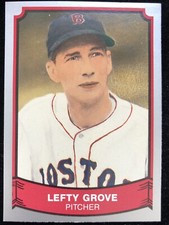 PACIFIC LEGENDS #185 LEFTY GROVE HOF 1989 VINTAGE 7 STRIKE OUT TITLES  RED SOX