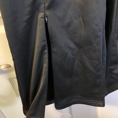 Adidas Women's Aeroready Wide Leg High Rise Pants Size L NEW Black Athleisure - Picture 7 of 14