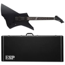 ESP LTD Snakebyte Black Satin BLKS James Hetfield Signature + Case