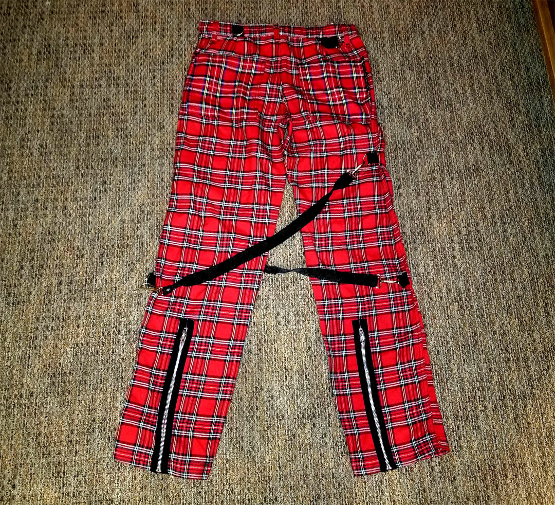 80s CLOSED by MFG　Crazy Tuck Trousers Original 80's/90's Punk Rock Pants 30. Scarce. | eBay