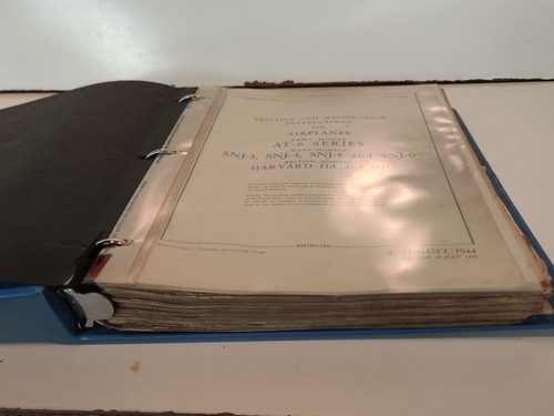 AT-6 Texan or Harvard World War 2 Airplane Manual and Misc Literature - Imagen 2 de 8