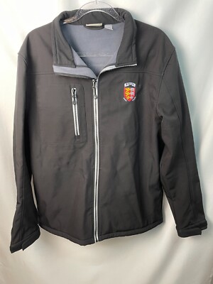 Clique Reg. Trademark Men's Large Full Zip Soft Shell Jacket O'Brien Auto Team