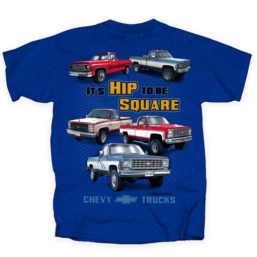 Joe Blow Tees Chevy Corvette Showroom T-Shirt - Officially Licensed, Black, Short Sleeve