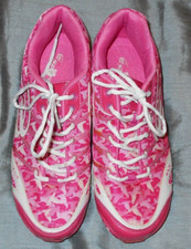 Spira Womens Camo Duck Dynasty Sneakers Size 9 Pink And White