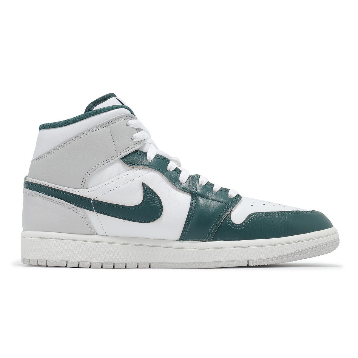 Nike Air Jordan 1 Mid SE White Sail Grey Oxidized Green Men