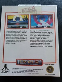 S.T.U.N. RUNNER Atari Lynx NEW Factory Sealed DAMAGED BOX STUN RUNNER