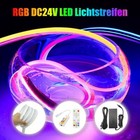 15M Addressable Led Strip Waterproof Rope Neon Lights 24V RGB Outdoor DIY Decor