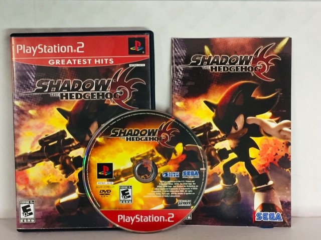 SHADOW THE HEDGEHOG (Sony PlayStation 2, 2005) | eBay