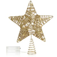 Led Deko Stern Weihnachten - Weihnachtsdekoration Stern Mit Led & Timer - 27,5Cm