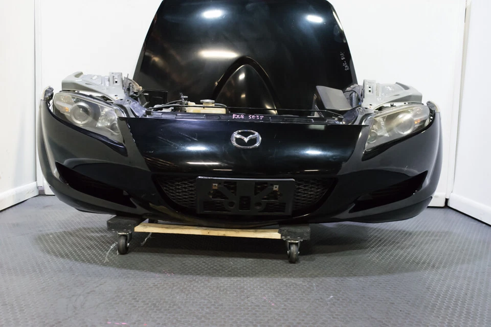 JDM used Black SE3P Mazda RX-8 Front Clip with HID Headlights for 2003-2008 RX8 Foto 2 de 4