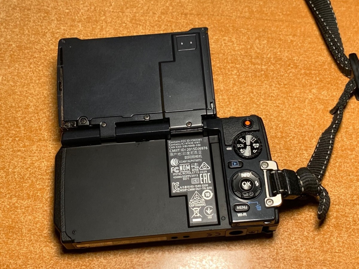 OLYMPUS Stylus Tough TG-870 Digital Camera (SCREEN DEAD OLYMPUS Stylus Tough TG-870 Digital Camera (SCREEN DEAD