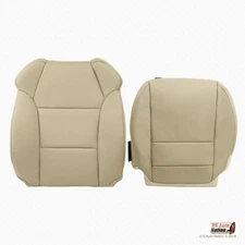 Driver Bottom and Top Replacement Leather Seat Cover Tan Fits 2010-2013 AcuraMDX