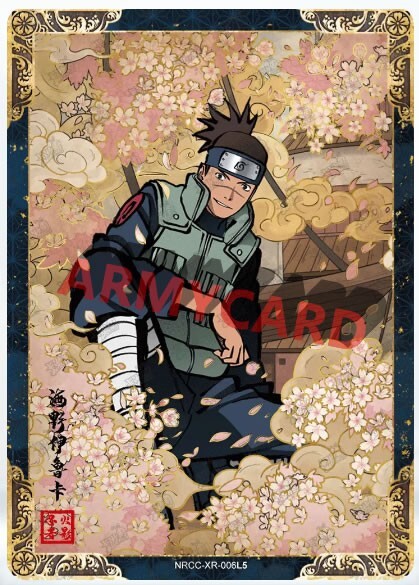 KaYou Naruto TCG CCG Trading Card Iruka SSP super rare box KaYou Naruto TCG CCG Trading Card Iruka SSP super rare box