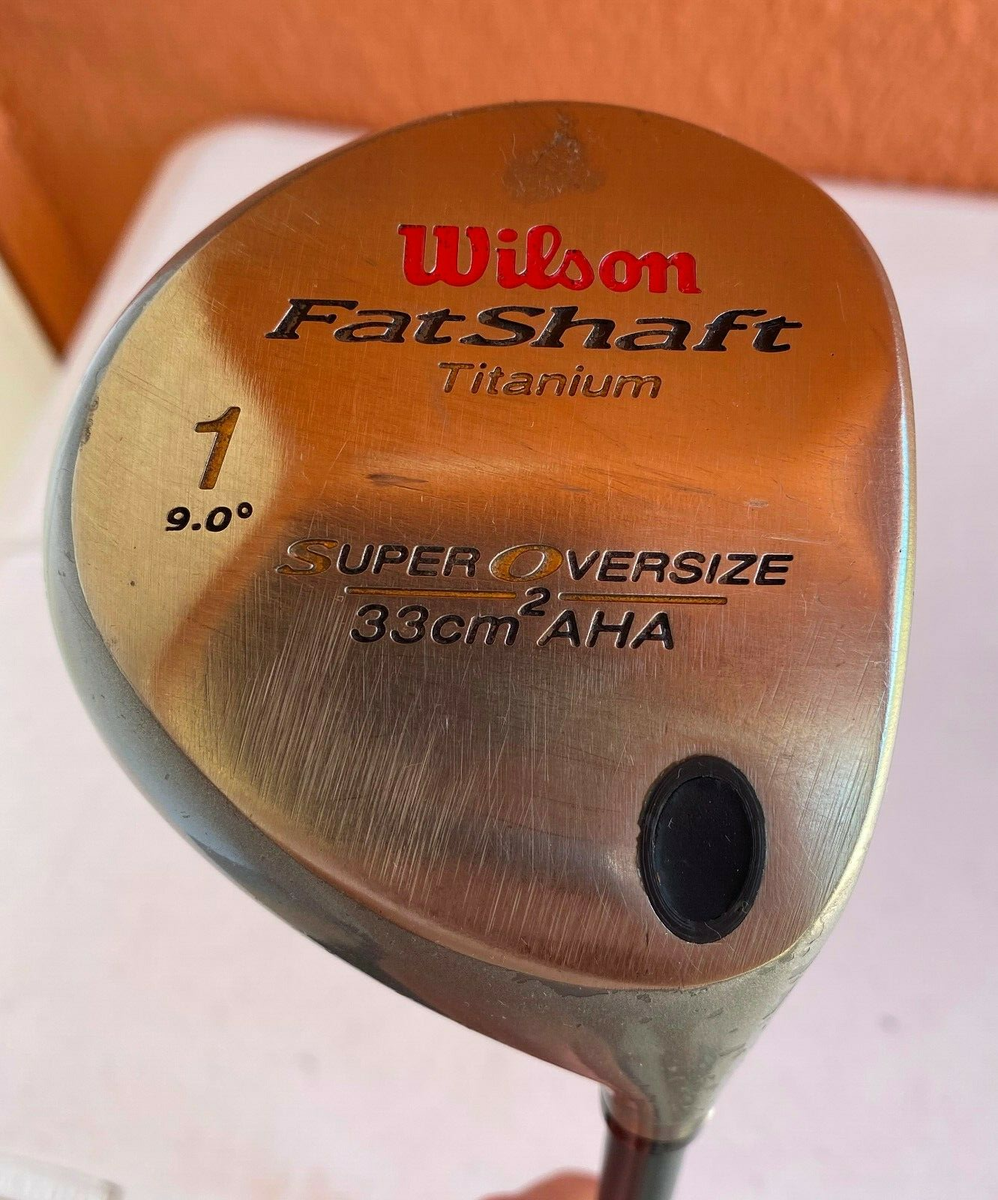 Wilson Super Oversize AHA FatShaft Titanium Driver#1 9