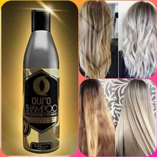 OURO TONING SHAMPOO FOR BLONDE & SILVER HAIR 8.45oz MATIZADOR PARA CABELLO RUBIO