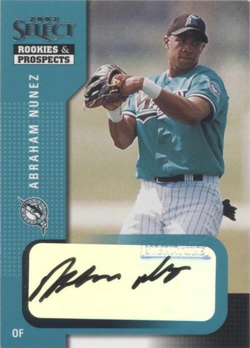 2002 Select Rookies & Prospects - Abraham Nunez #1 - 1 of 1