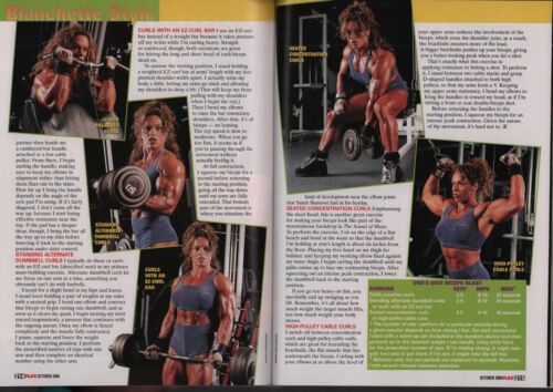 Flex Magazine 10/2000 Lisa Lowe Timea Majorova Women’s Physique Divas - Picture 8 of 22