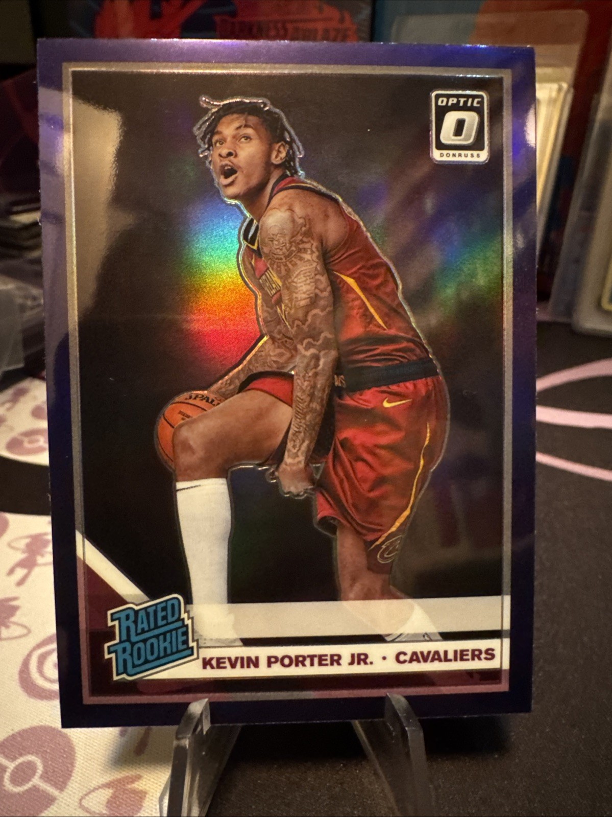 2019-20 Donruss Optic #179 Kevin Porter Jr. Purple RC Rookie Cleveland Cavaliers