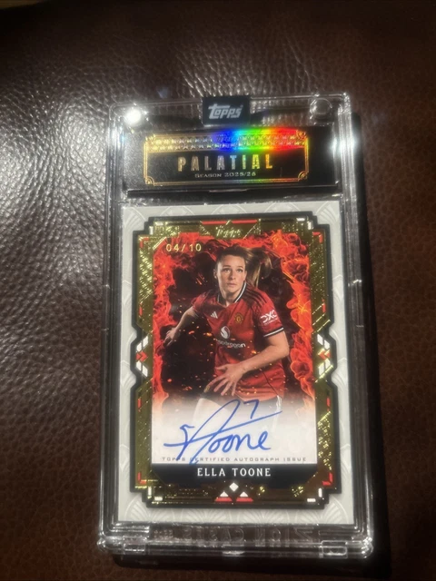 Ella Toone 04/10 | Manchester United Palatial | Auto (On-Card)
