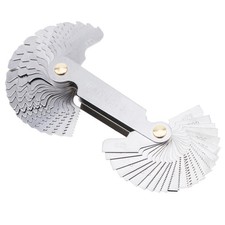 55 Degree Metric 60 Degree Thread Pitch Gauge...