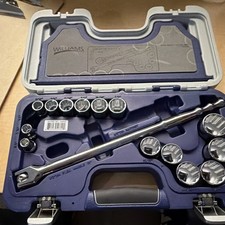 Williams 50609 12 Drive Basic Socket Set Missing 2 Pieces
