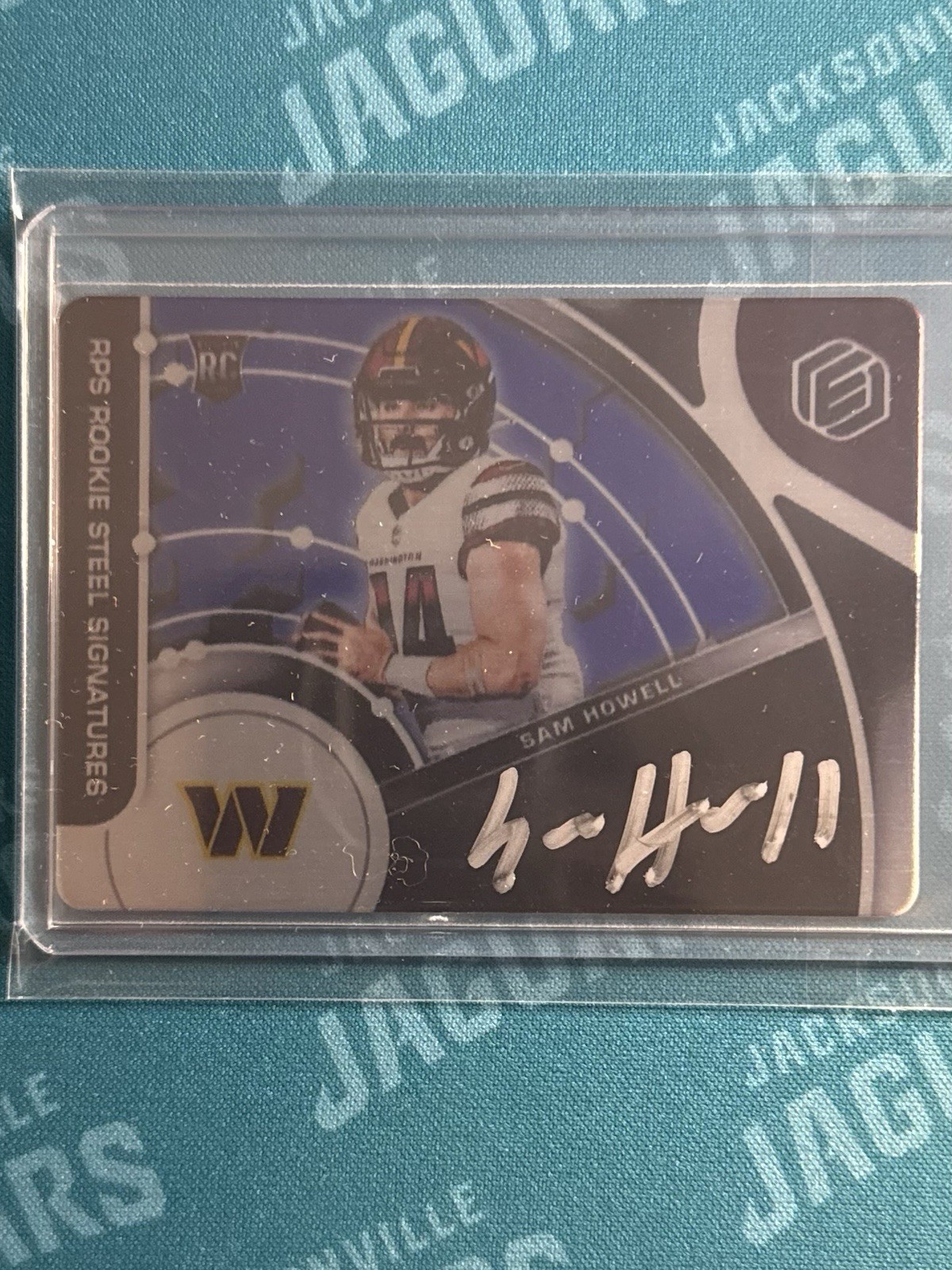 2022 Panini Elements - RPS Rookie Signatures Sam Howell #123 Cobalt /27 (AU, RC)