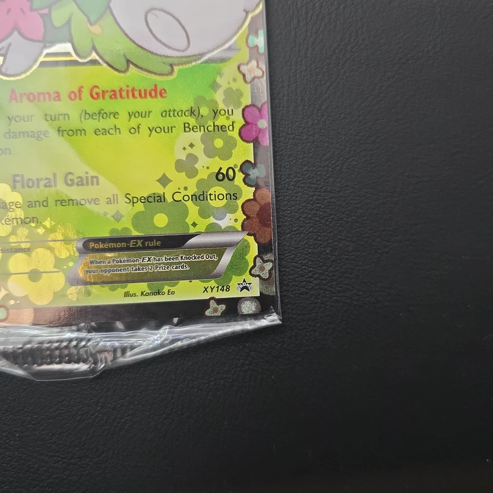 SEALED Pokemon Shaymin EX XY148 XY Generations Rare Holo Promo Black Star - Image 4 of 4