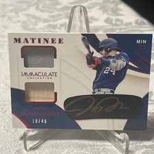 2020 Panini Immaculate Collection - Matinee Autograph Relics Josh Donaldson /49