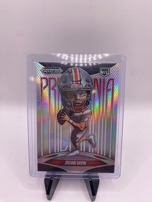 2025 Panini Prizm Black Julian Sayin PRIZMANIA #23 Case Hit SSP