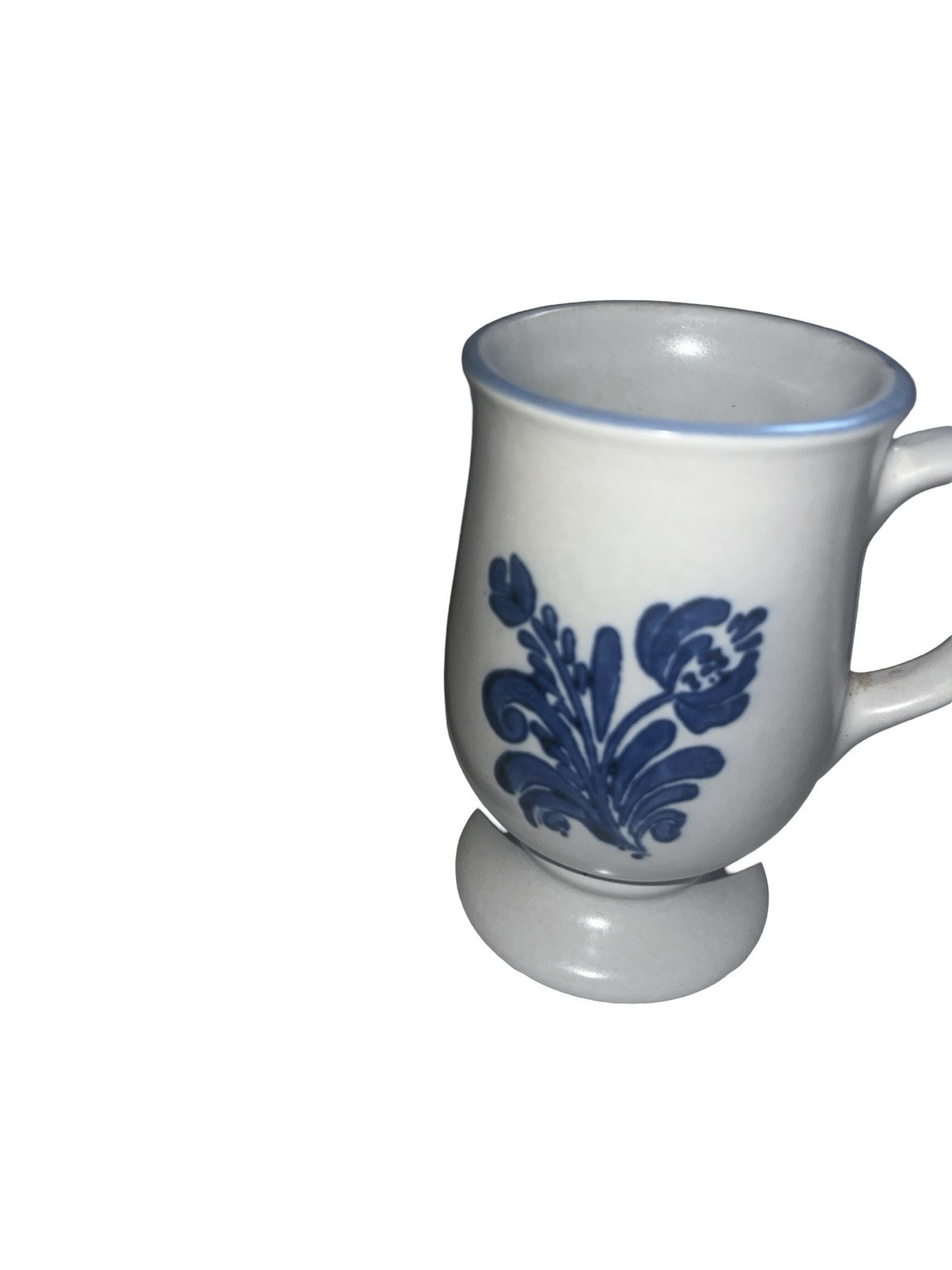 VTG Pfaltzgraff Yorktowne Stoneware Footed Pedestal Mug Mid-Century Modern MCM