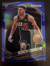 ULRICH CHOMCHE 2024-25 PANINI PRIZM BLACK ROOKIE BLUE #236 RC /199