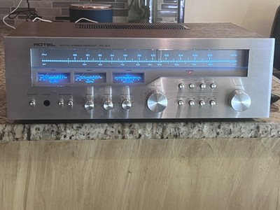 ROTEL RX-404 ''AM/FM Stereo Receiver Cleaned, Tested, New LED'S
