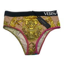 9-3 VERSACE Women's Panties Bikini Baroque Size 3/ Medium